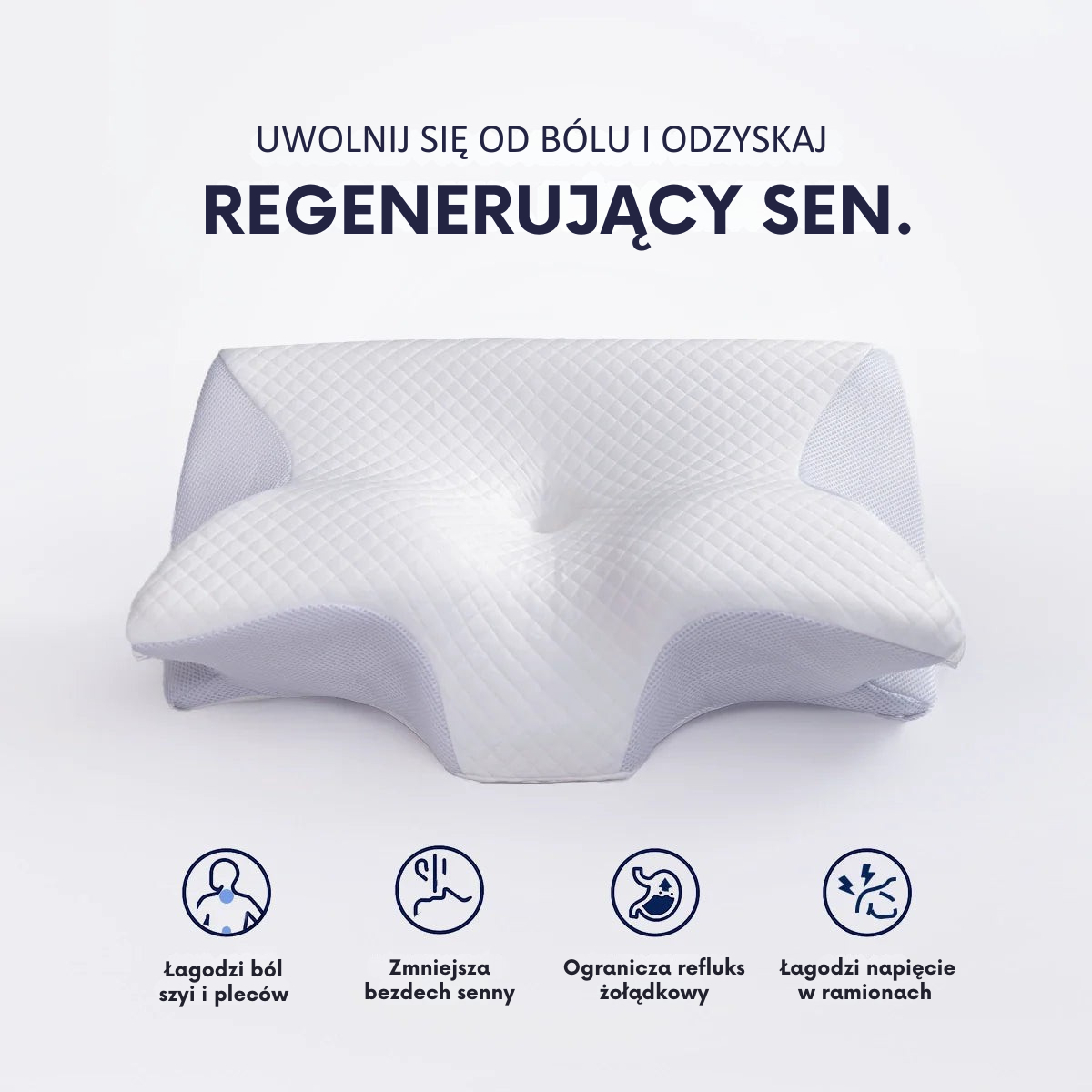 Poduszka z pianki memory KomfiSleep® | Komfitex