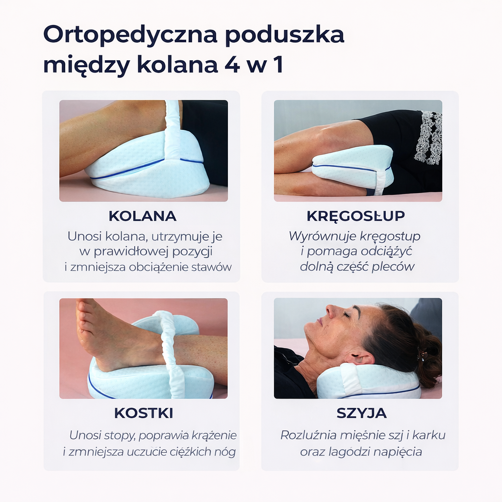 Ortopedyczna poduszka KomfiKnees® – Komfitex